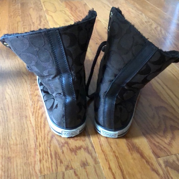 Coach High Tops - Picture 2 of 3